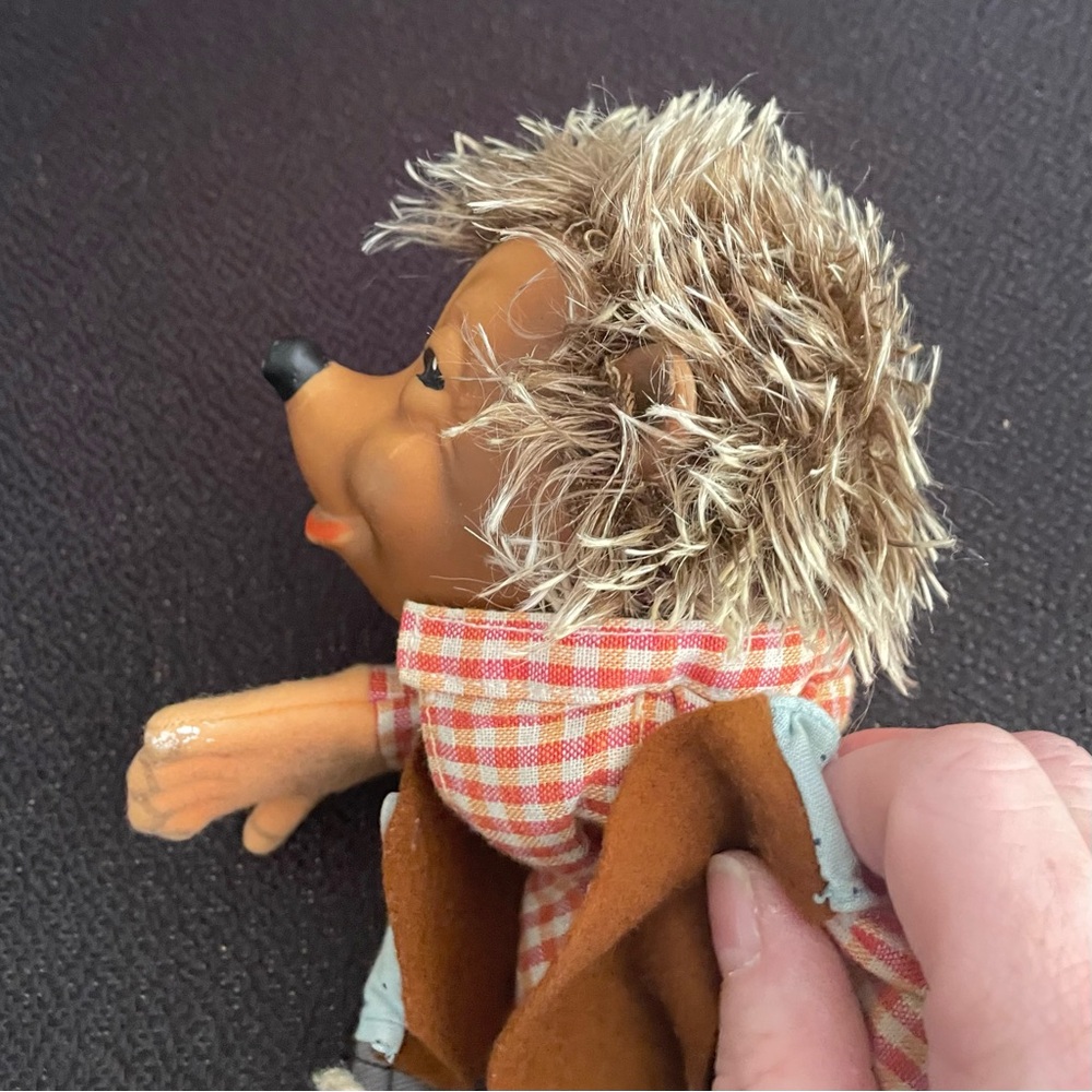 VTG Steiff Mecki Hedgehog hand puppet - Picture 6 of 10